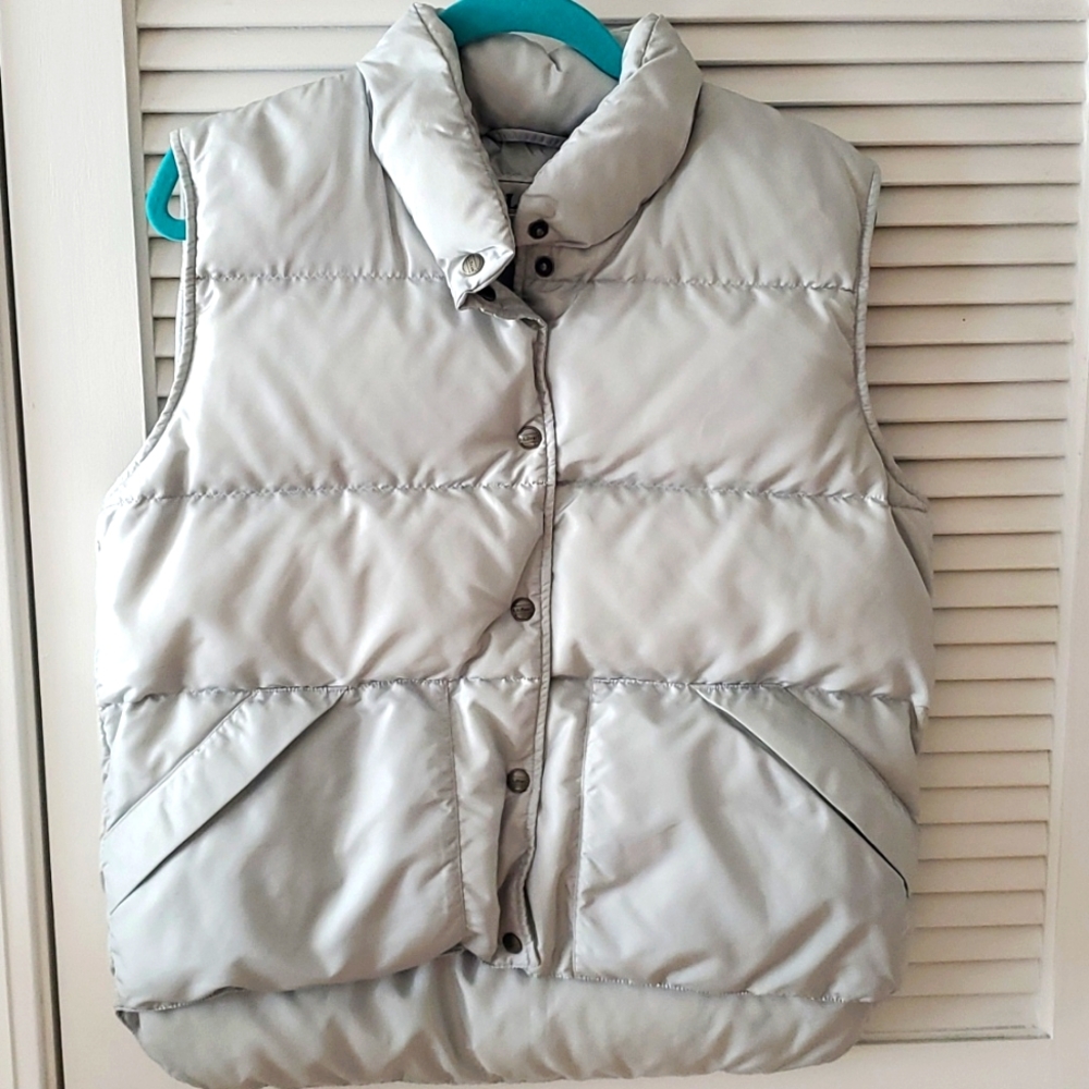 Women's LL Bean goose down vest